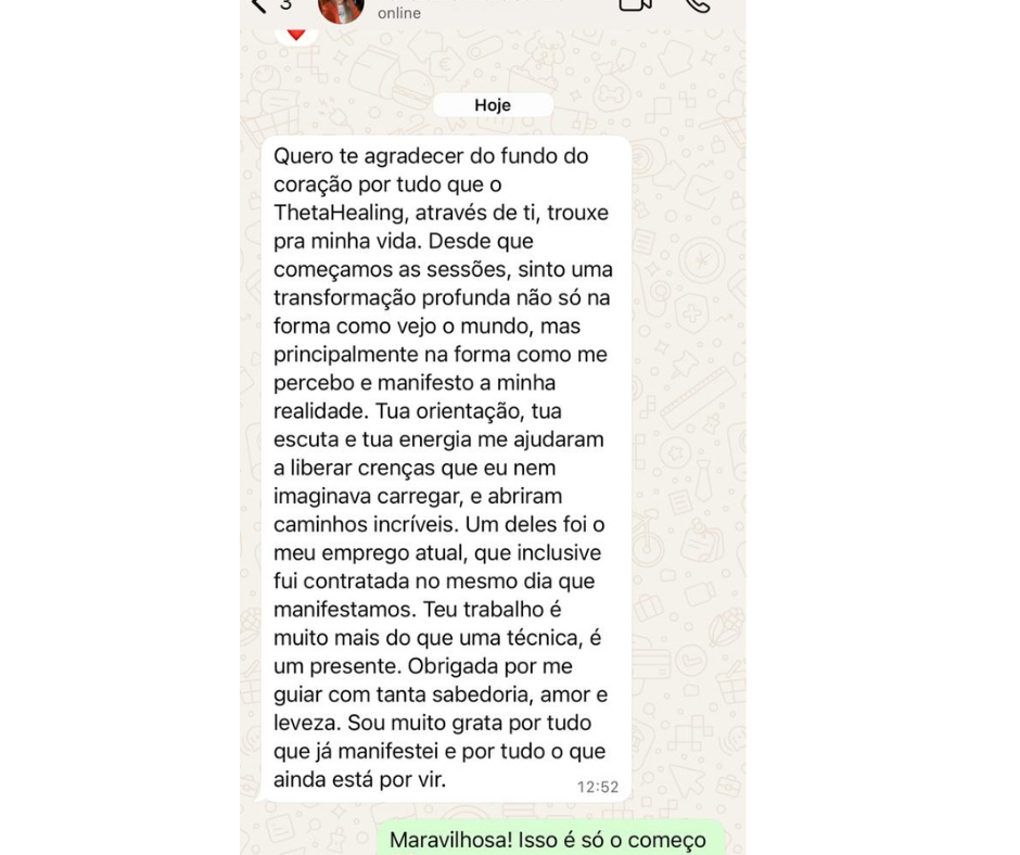 Depoimento de cliente