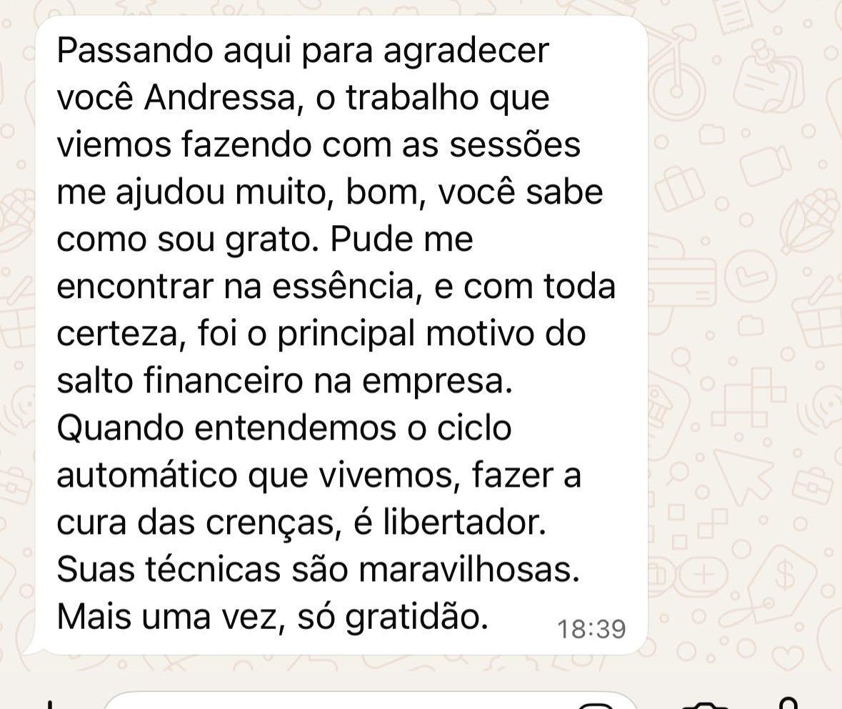 Depoimento de cliente